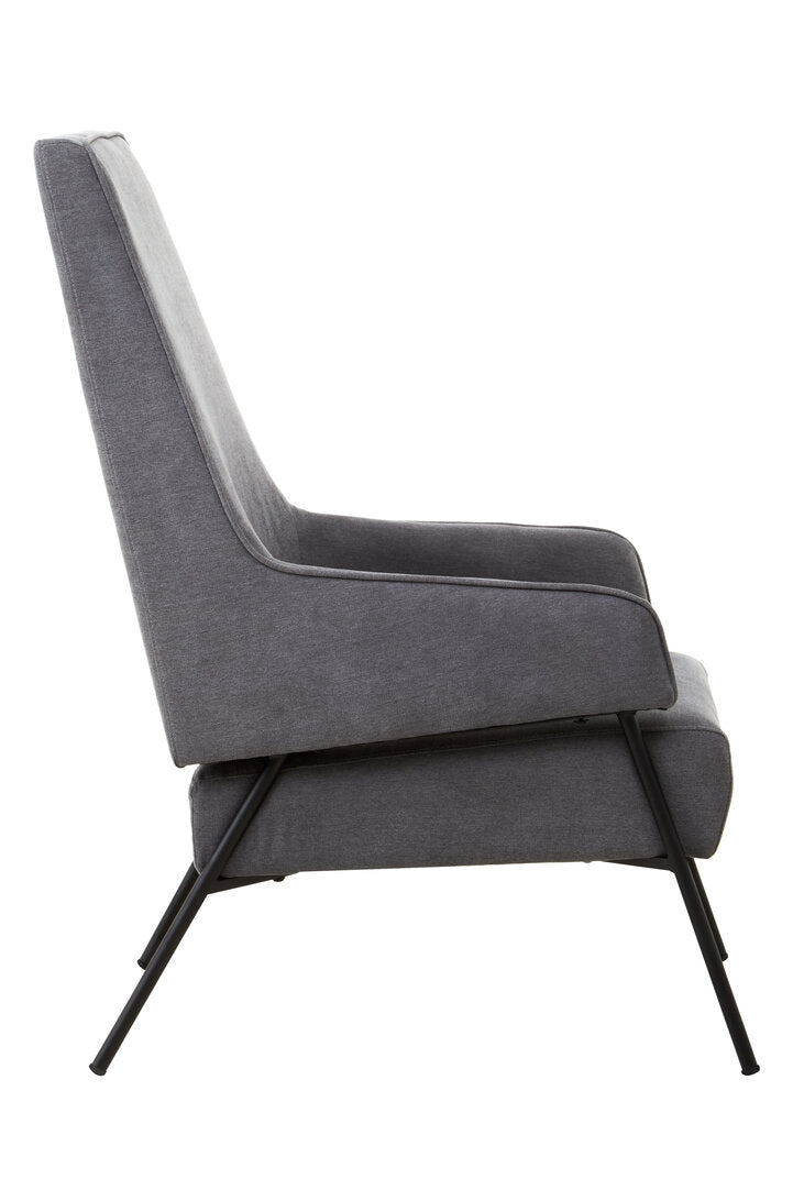 York Ash Velvet Chair