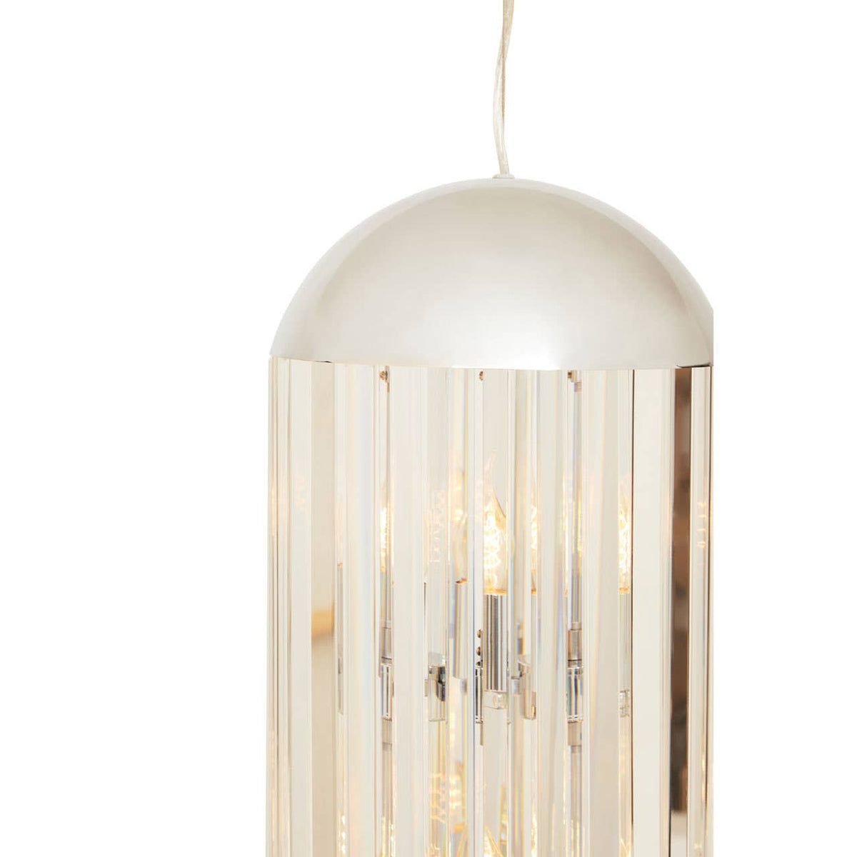 Vienna 6 Bulb Crystal Pendant Light 