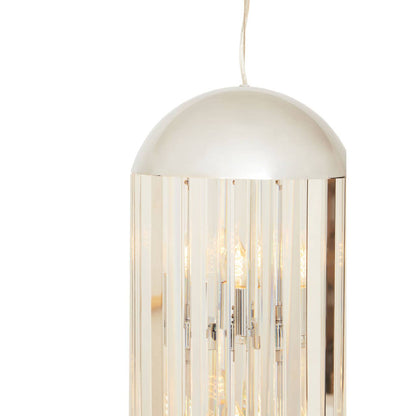 Vienna 6 Bulb Crystal Pendant Light 