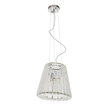 Vienna 3 Bulb Crystal Pendant Light 
