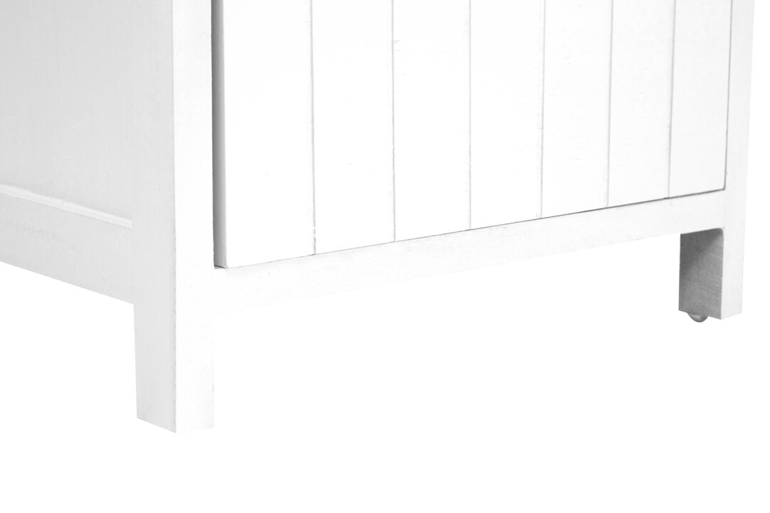 Belgravia England White 3 Drawers Chest