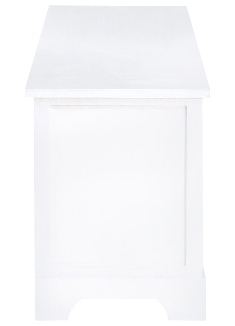 Belgravia England White Drawer Bench