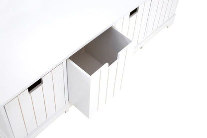 Belgravia England White Drawer Bench