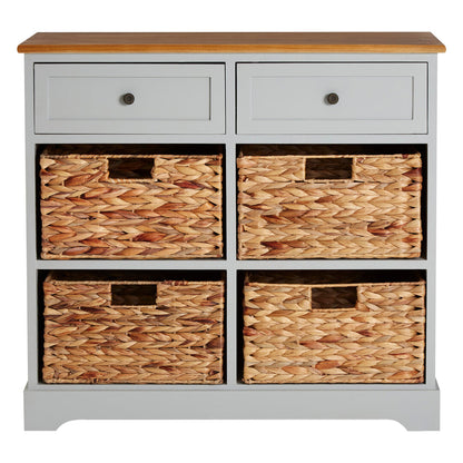 Chelsea Two Drawers Four Baskets Cabinet