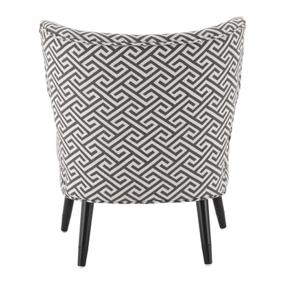 Sorrento Park Greek Key design lounge chair