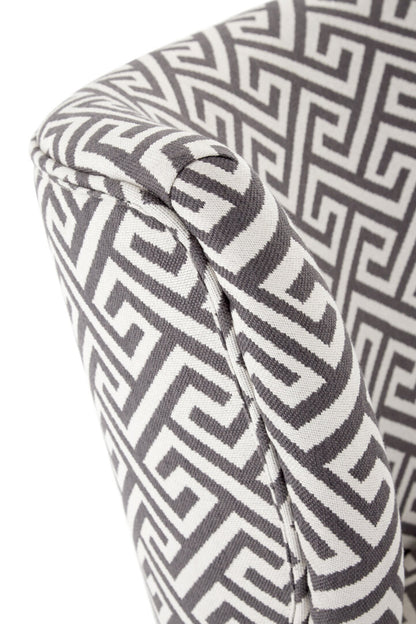 Sorrento Park Greek Key design lounge chair