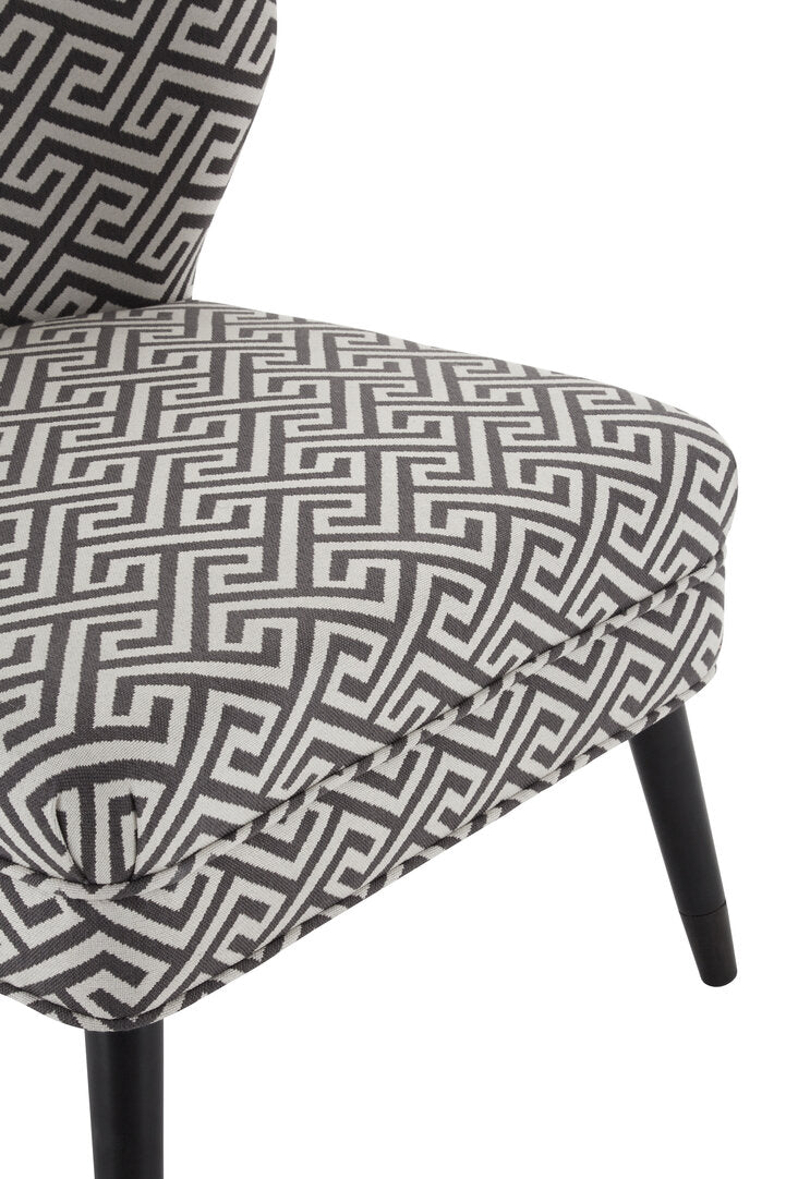 Sorrento Park Greek Key design lounge chair