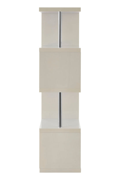 Amalfi 4 Tier White Gloss Shelf Unit