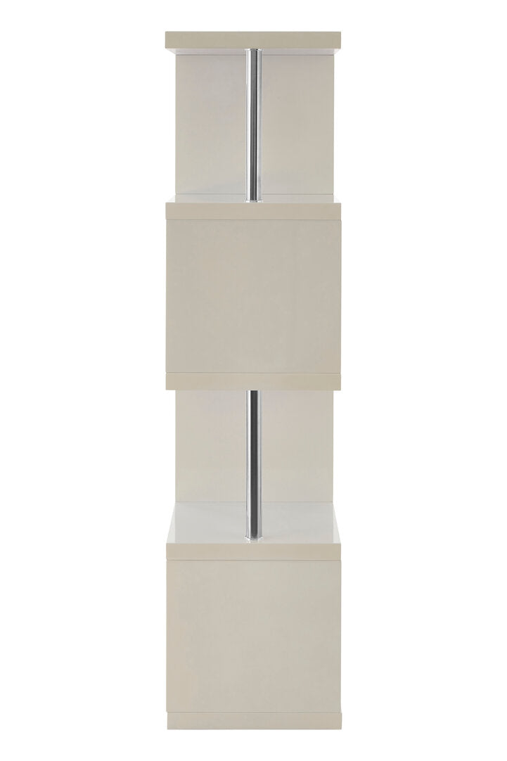 Amalfi 4 Tier White Gloss Shelf Unit
