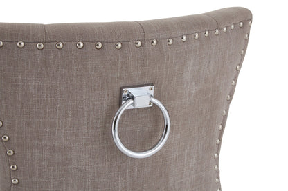 Sorrento Park Mink Linen Dining Chair