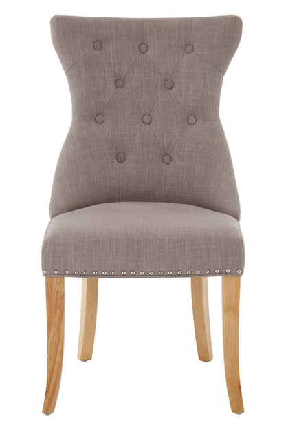 Sorrento Park Mink Linen Dining Chair