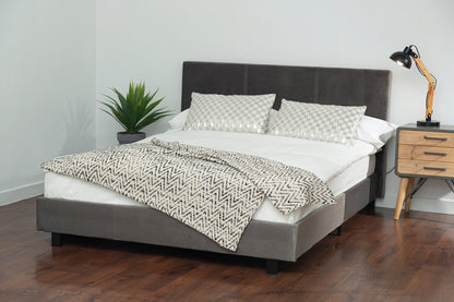 Brooklyn Grey King Bed