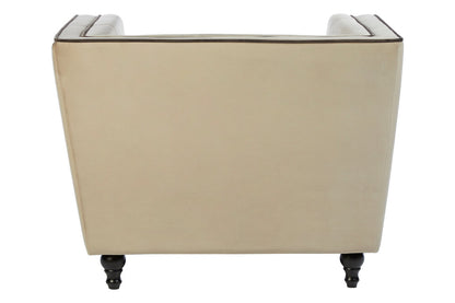 Notting Mink Velvet Chair