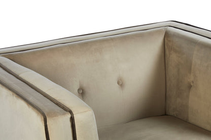 Notting Mink Velvet Chair