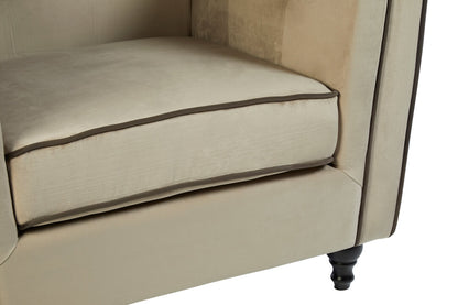 Notting Mink Velvet Chair