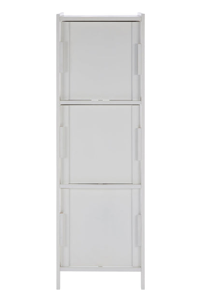 Richmond White Wood 3 drawer cabinet