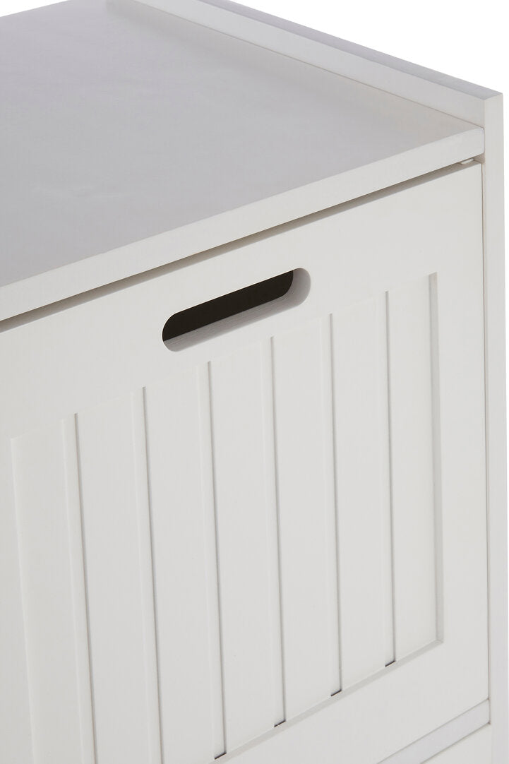 Richmond white wood 2 Drawer cabinet