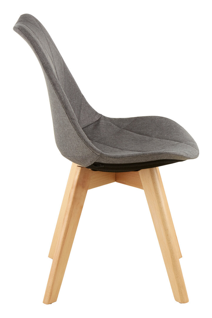 Richmond Grey Diamond Pattern Dining Chair