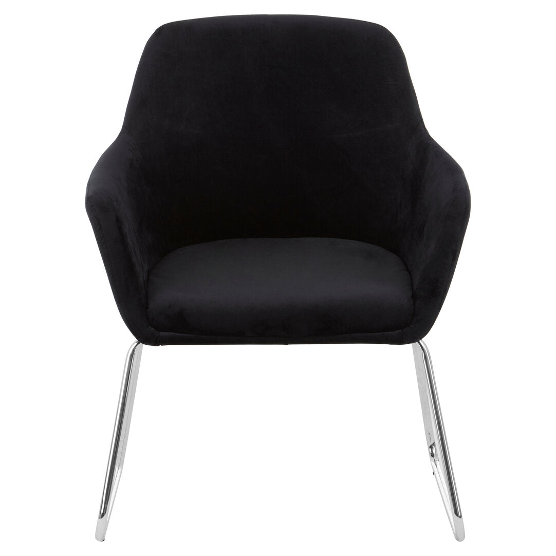Richmond Black Fabric Chair