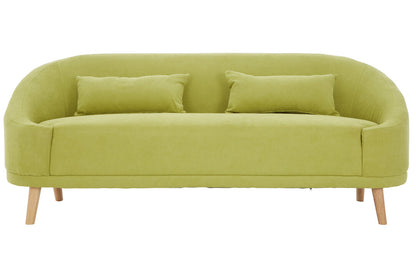Bristol Green Linen Sofa