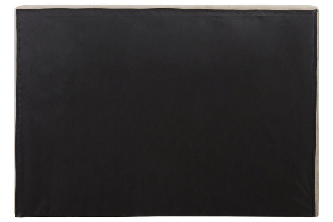 Brighton Mink Velvet Ottoman King Bed