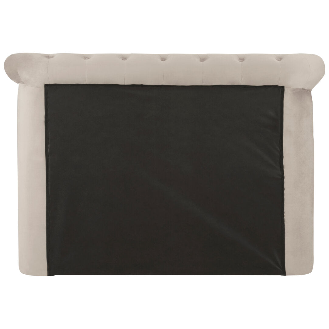 Bath Mink Velvet Ottoman Double Bed