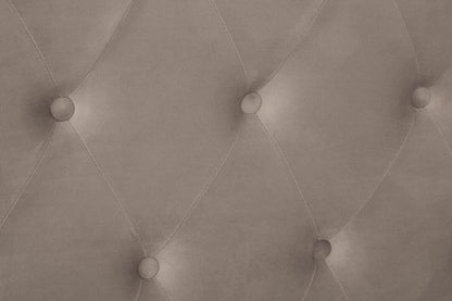 Bath Mink Velvet Ottoman Double Bed