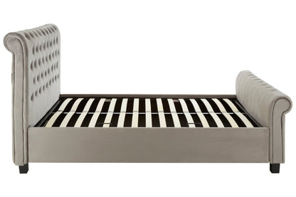 Norwich Grey Ottoman King Bed