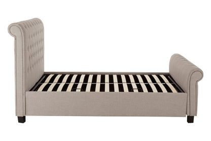 Norwich Light Grey Ottoman King Bed