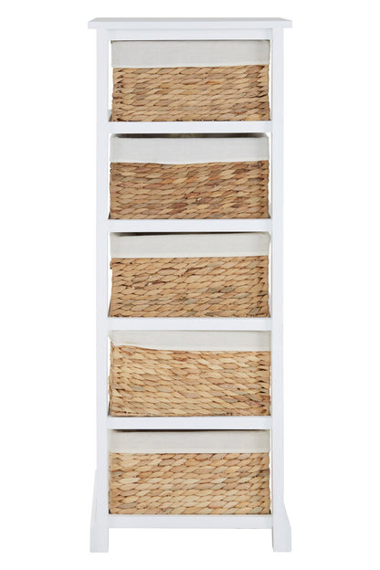 Siena 5 Seagrass Drawer Chest