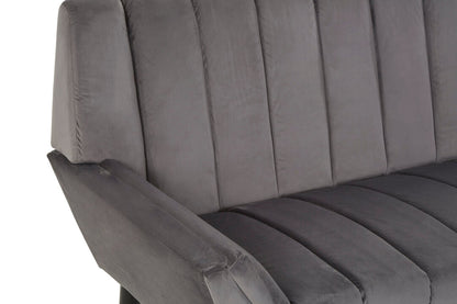 Naples 2 Seat Grey Sofa