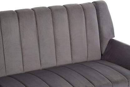 Naples 2 Seat Grey Sofa