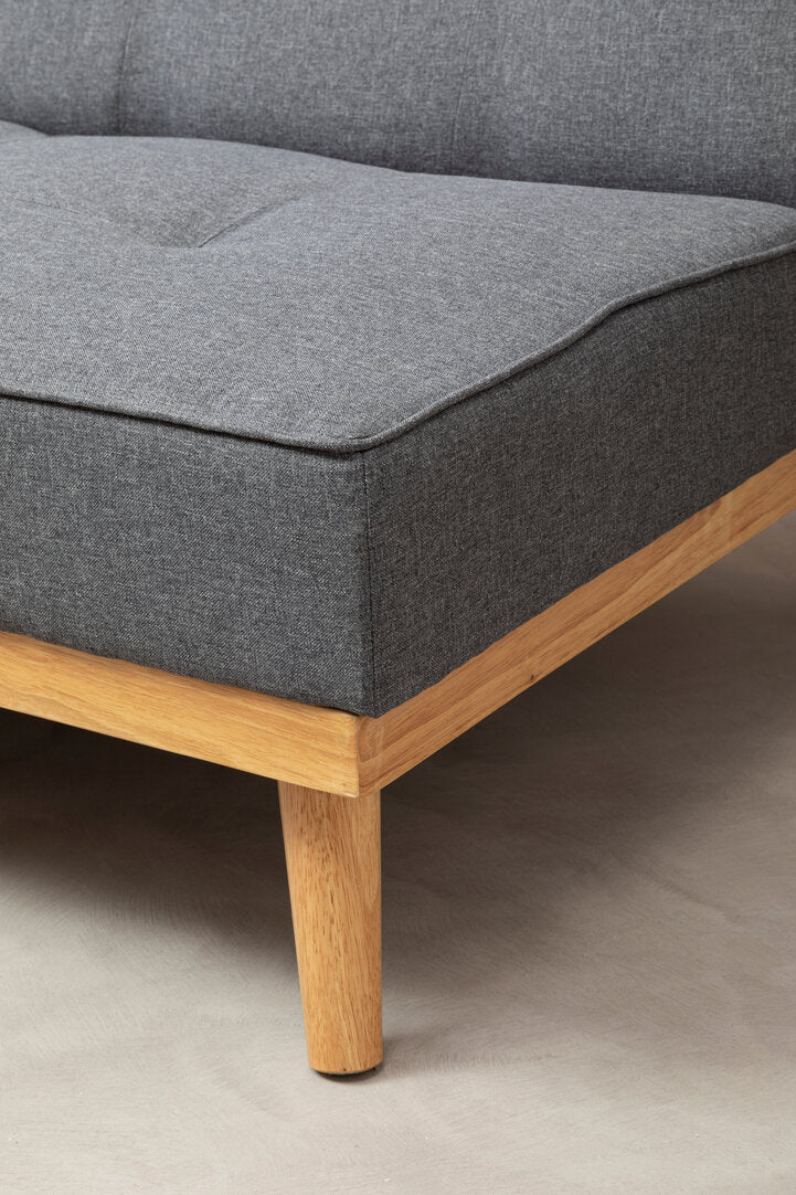 Richmond 3 Seat Grey Sofa Bed