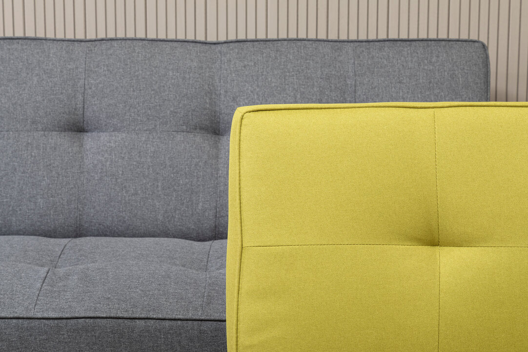 Richmond 3 Seat Grey Sofa Bed