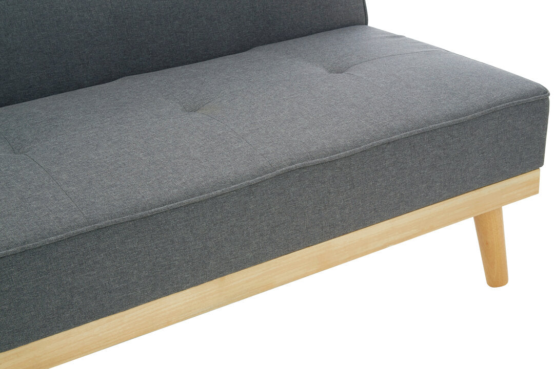 Richmond 3 Seat Grey Sofa Bed