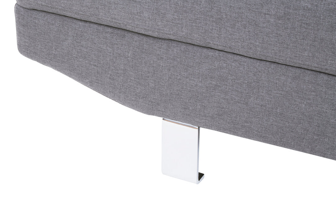 Granada Grey Linen Corner Sofa