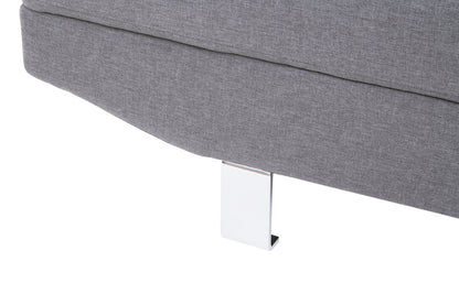 Granada Grey Linen Corner Sofa