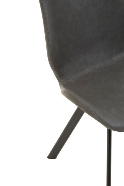 Cordoba Round Marble Effect Dining Table with 6 Chairs Set