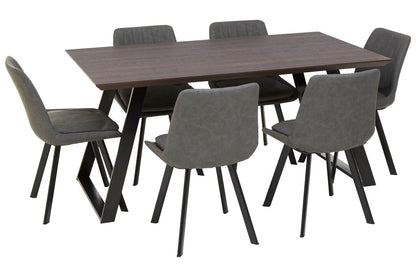 Portofino Dining Table with 6 Chairs Set