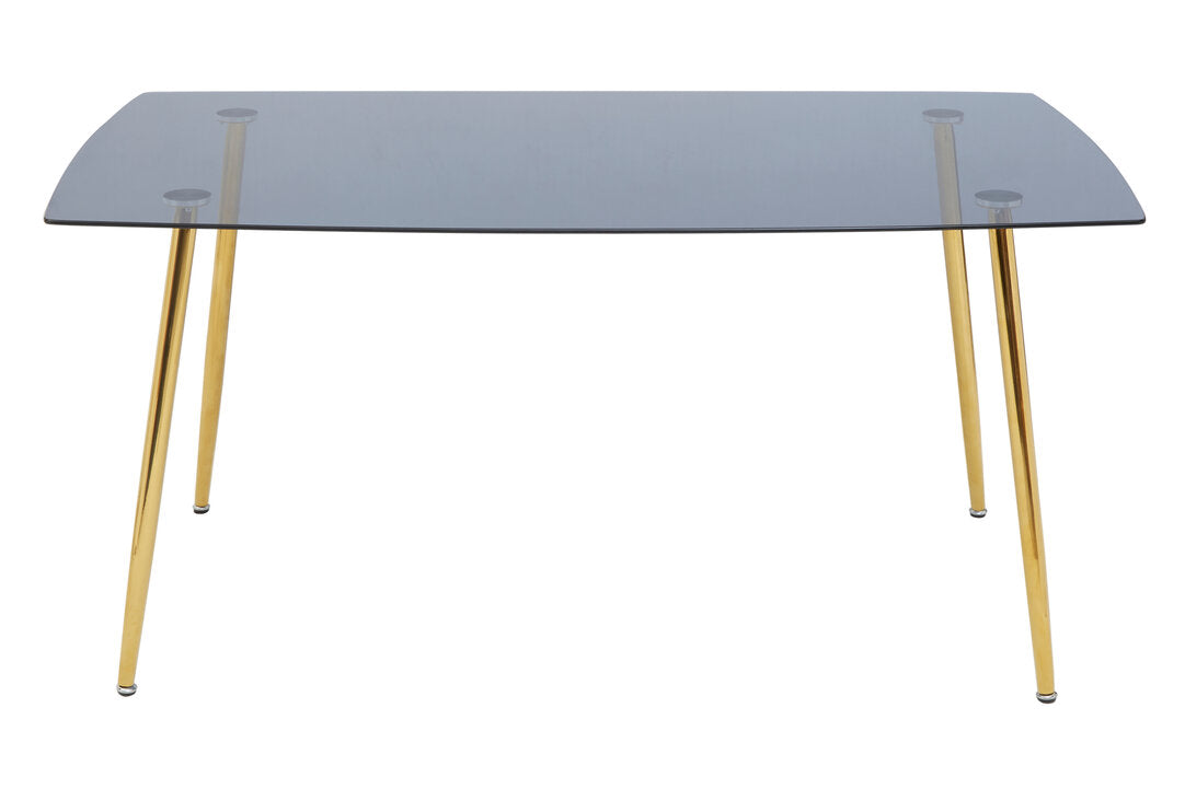 Laguna Smoked Glass Dining Table with 6 Chairs Set