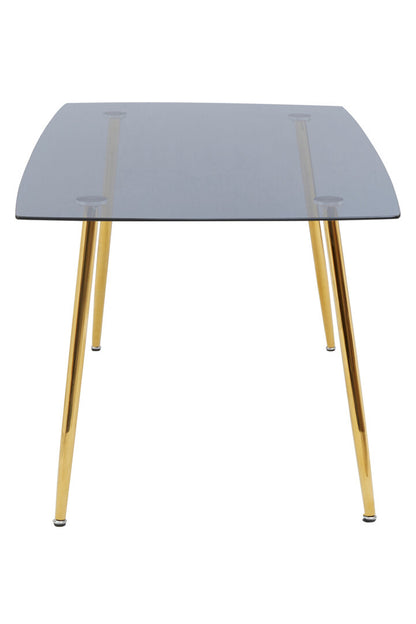 Laguna Smoked Glass Dining Table with 6 Chairs Set