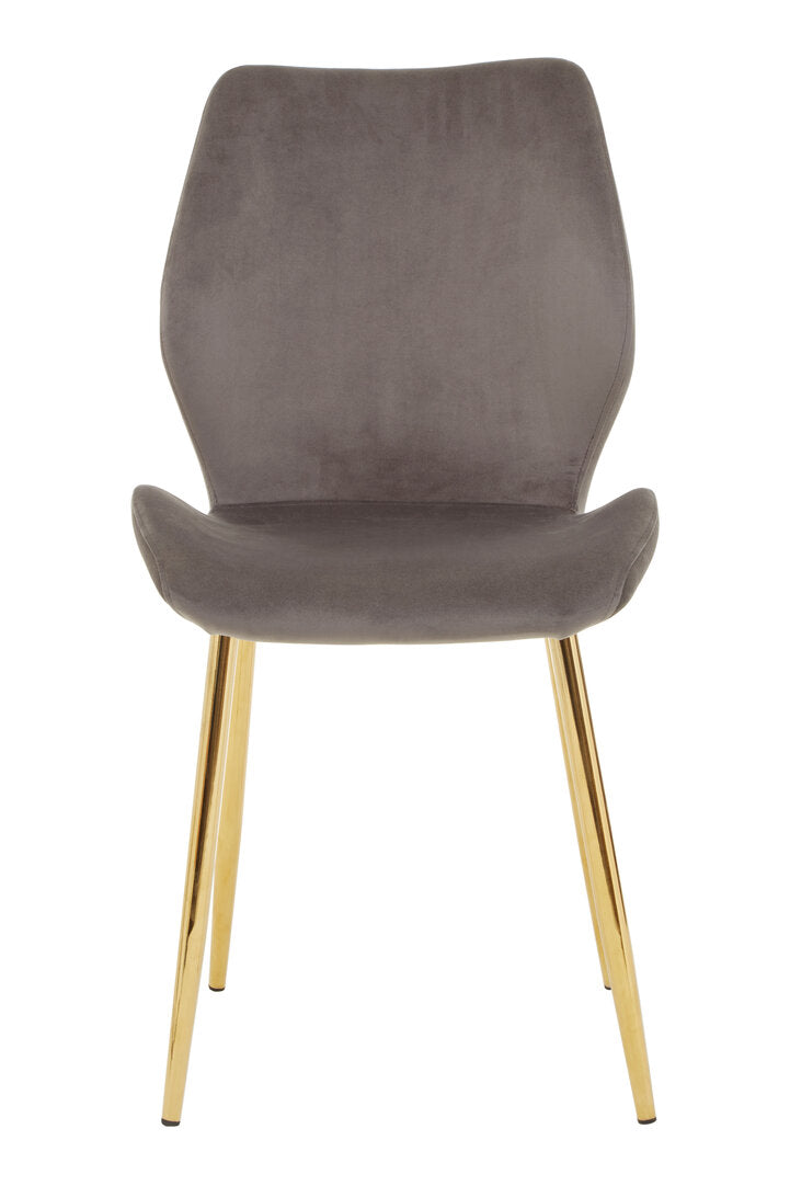 Laguna Smoked Glass Dining Table with 6 Chairs Set