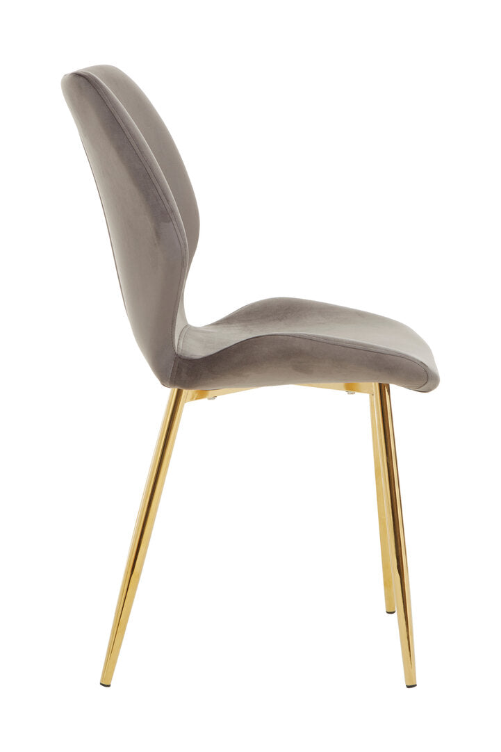 Laguna Smoked Glass Dining Table with 6 Chairs Set