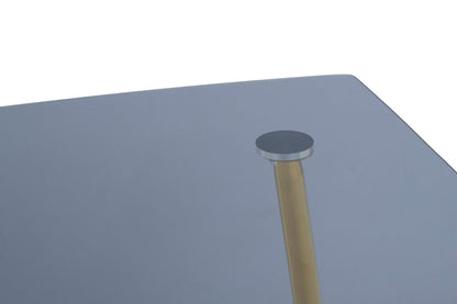 Laguna Smoked Glass Dining Table with 6 Chairs Set