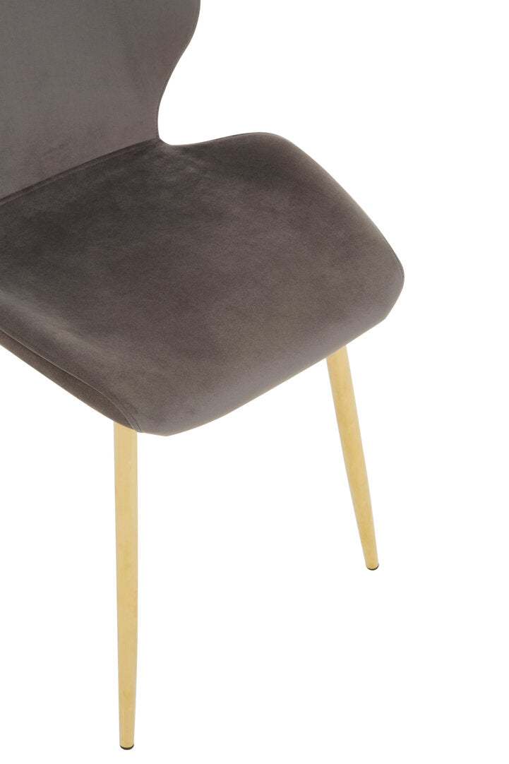 Laguna Smoked Glass Dining Table with 6 Chairs Set