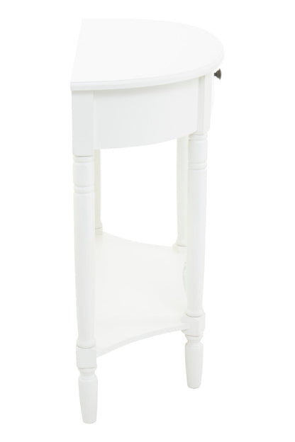 Savoy Semi Circle One Drawer Console Table
