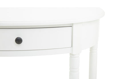 Savoy Semi Circle One Drawer Console Table