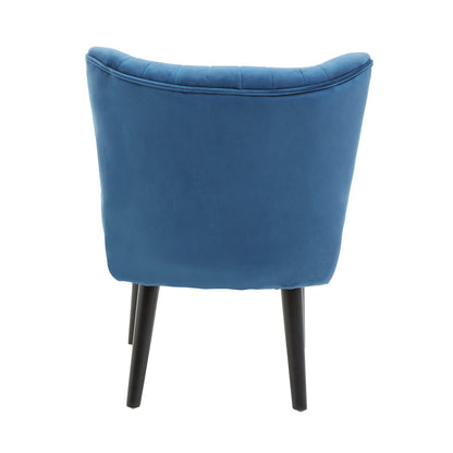 Sorrento Park Blue Velvet Chair