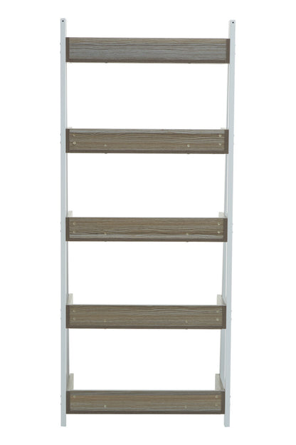 Penzance Five Tier Oak Effect Shelf Unit