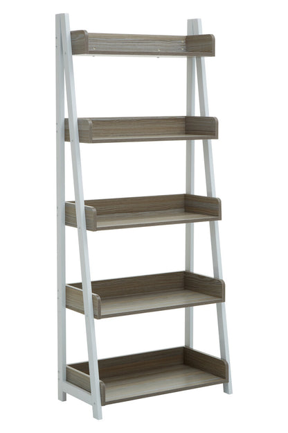 Penzance Five Tier Oak Effect Shelf Unit